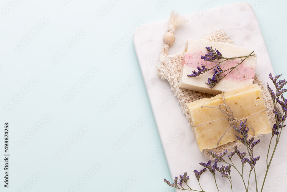 Handmade natural soap with herbal. Handmade natural soap with herbal.