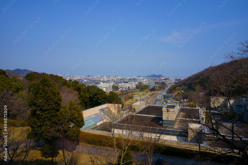 文化の 森総合公園からの眺望(徳島県徳島市)
