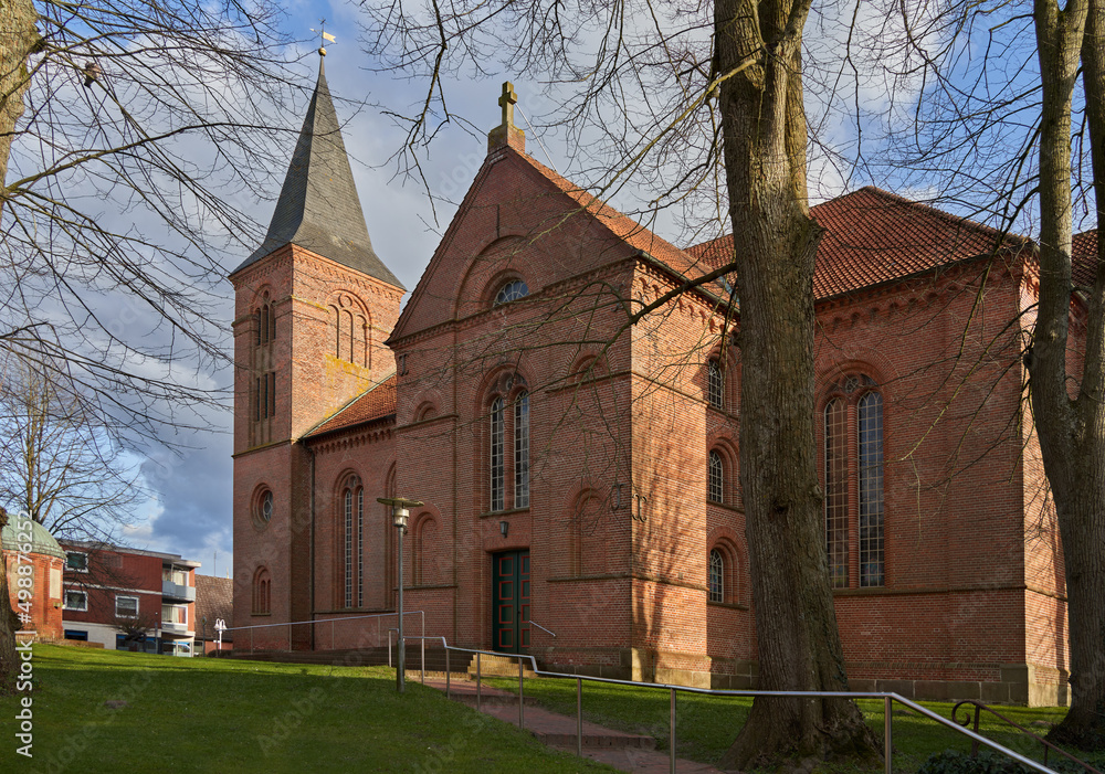 side view of the church 