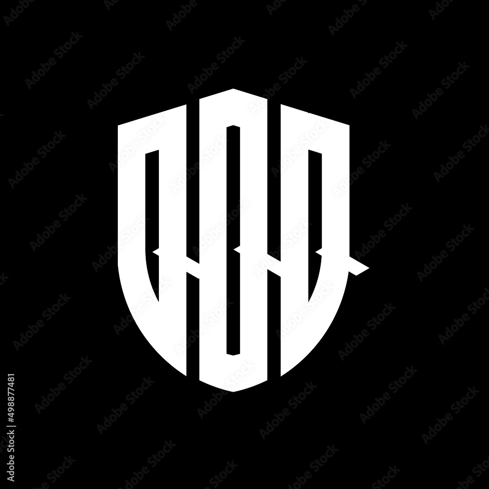 QQQ letter logo design. QQQ modern letter logo with black background