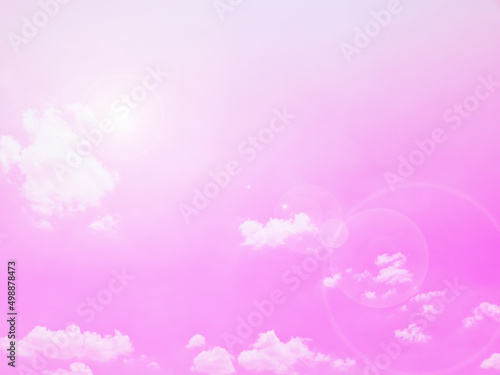  fantasy sky background and pastel color.
