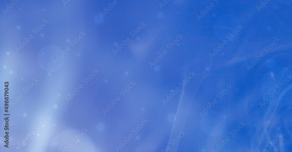 Abstract light and bokeh on blue background Abstract light and bokeh on blue background