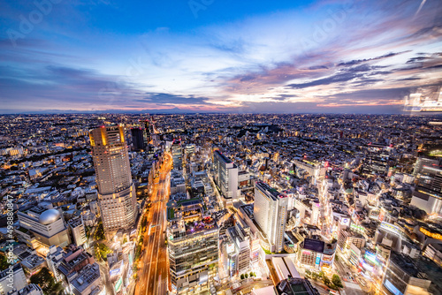 渋谷スカイから観る夜景
