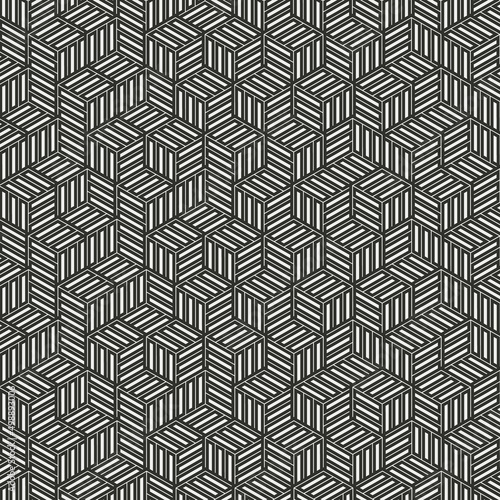 abstract geometric pattern background with outline 
