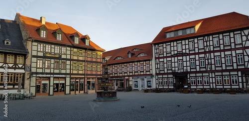 half-timbered houses