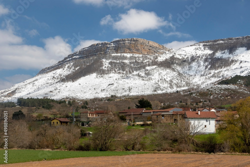 Bild auf Leinwand Arenillas de Ebro (Cantabria)