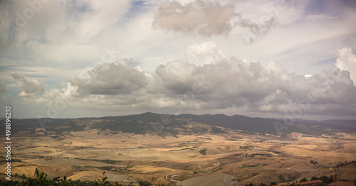 Weiter Blick über die Toscana