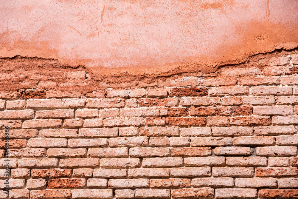 Red brick wall grunge texture background Red brick wall grunge texture background