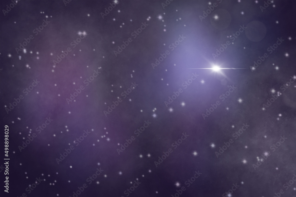 Fototapeta premium space sky background with stars