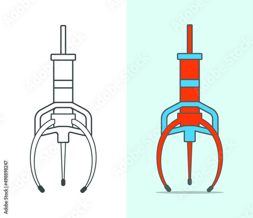 Claw Crane Machine Game Royalty Download Free Vector clip Art And Icon Symbol, Free Premium Vector