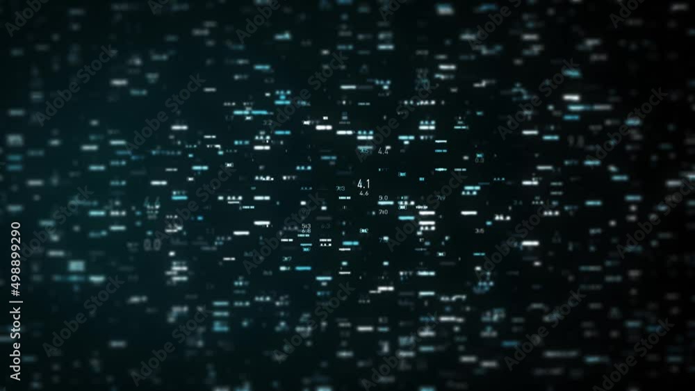 Big Data Digital Business Hitech Background/ 4k animation of an abstract wallpaper big data business digital technology background including connected lines and numbers matrix styled flowing with dept Big Data Digital Business Hitech Background/ 4k animation of an abstract wallpaper big data business digital technology background including connected lines and numbers matrix styled flowing with dept