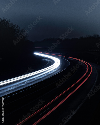 highway at night