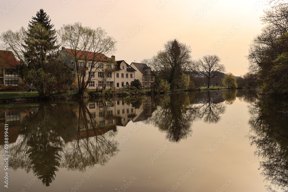 Frühling an der Fulda in Rotenburg