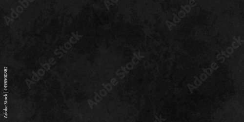 Black and white texture with panorama black concrete background wall, abstract grunge loft texture. Dark Old Vintage Retro Leather Abstract Texture Background. 