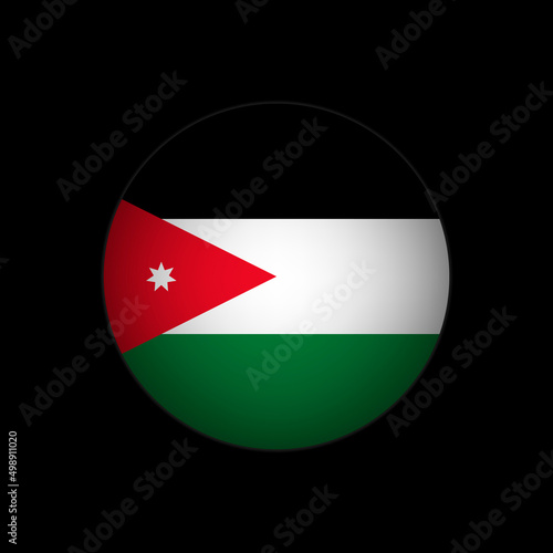 Country Jordan. Jordan flag. Vector illustration. Free Download Country Jordan. Jordan flag. Vector illustration. - GFXLoad