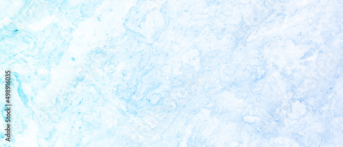Closeup surface abstract marble pattern at the marble stone floor texture background, blue and white with liquid fluid texture for background.