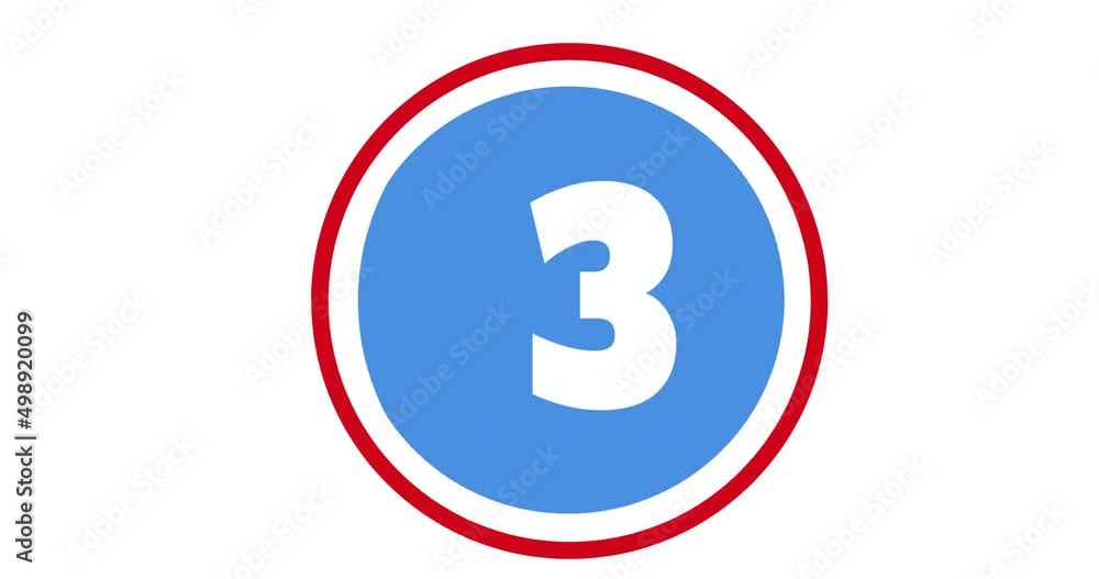 Animation of 88, 3 and national bingo day in circle on white background Animation of 88, 3 and national bingo day in circle on white background
