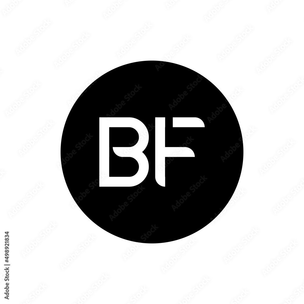 Initial Letter BF Logo Design Vector Template. Typography BF Letter Logo Design. Initial Letter BF Logo Design Vector Template. Typography BF Letter Logo Design.