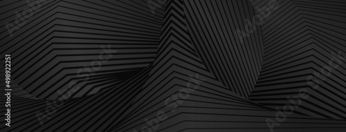 Abstract background made of groups of lines in black and gray colors