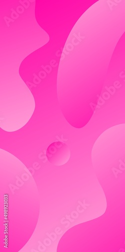 Light pink abstract gradient fluid wallpaper. Abstract mobile wallpaper with beautiful geometric shapes. Abstract wallpaper colorful. Pink wallpaper.  © Creative