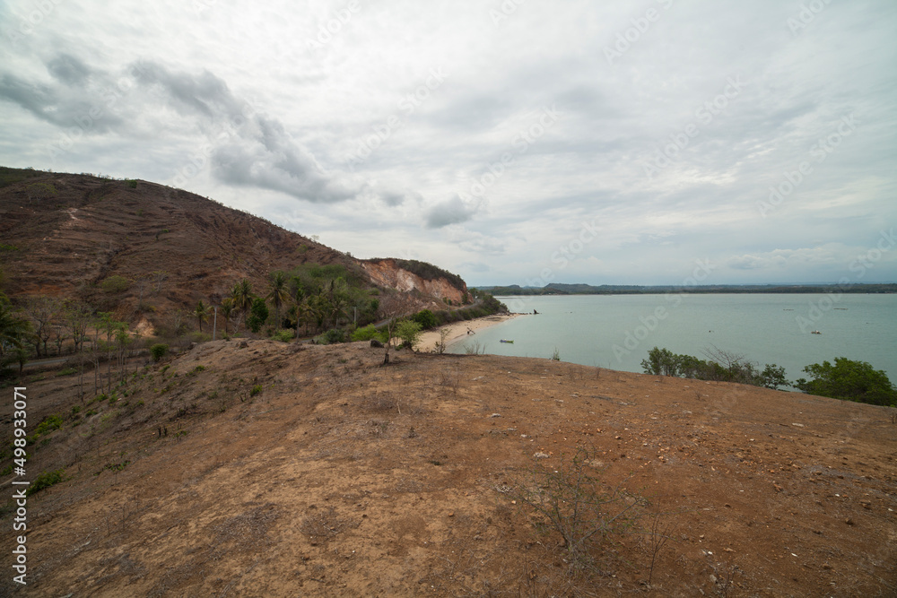 Dry areas, Teluk Awang Lombok Indonesia