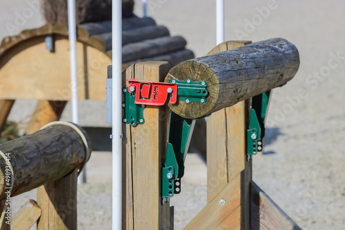 Eventing cross country safety clips