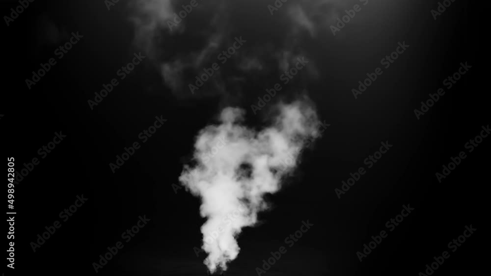 White Smoke Gradually Disappears. White vapor or smoke slowly rises upwards gradually dissolving. Excellent for simulating smoking pipes. For example, geysers, steam locomotives or steamers, etc. White Smoke Gradually Disappears. White vapor or smoke slowly rises upwards gradually dissolving. Excellent for simulating smoking pipes. For example, geysers, steam locomotives or steamers, etc.