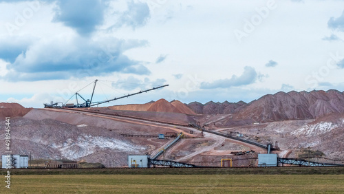 Photography Giant spreader or absetzer machinery