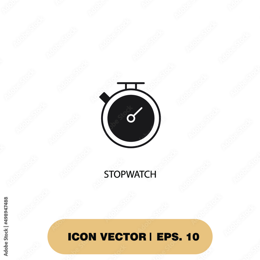 stopwatch icons symbol vector elements for infographic web stopwatch icons symbol vector elements for infographic web