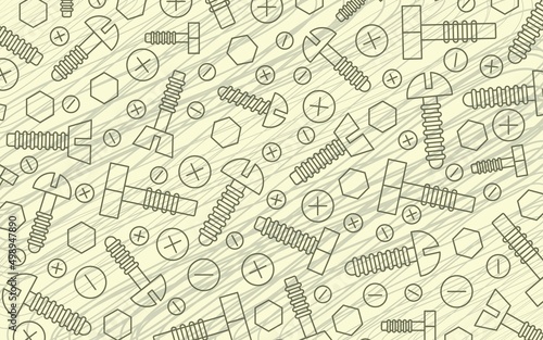 Steampunk. Background.