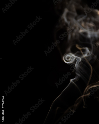Smoke in colour light