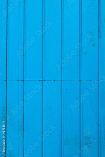 Vertical blue wood texture pattern background wallpaper. High quality photo