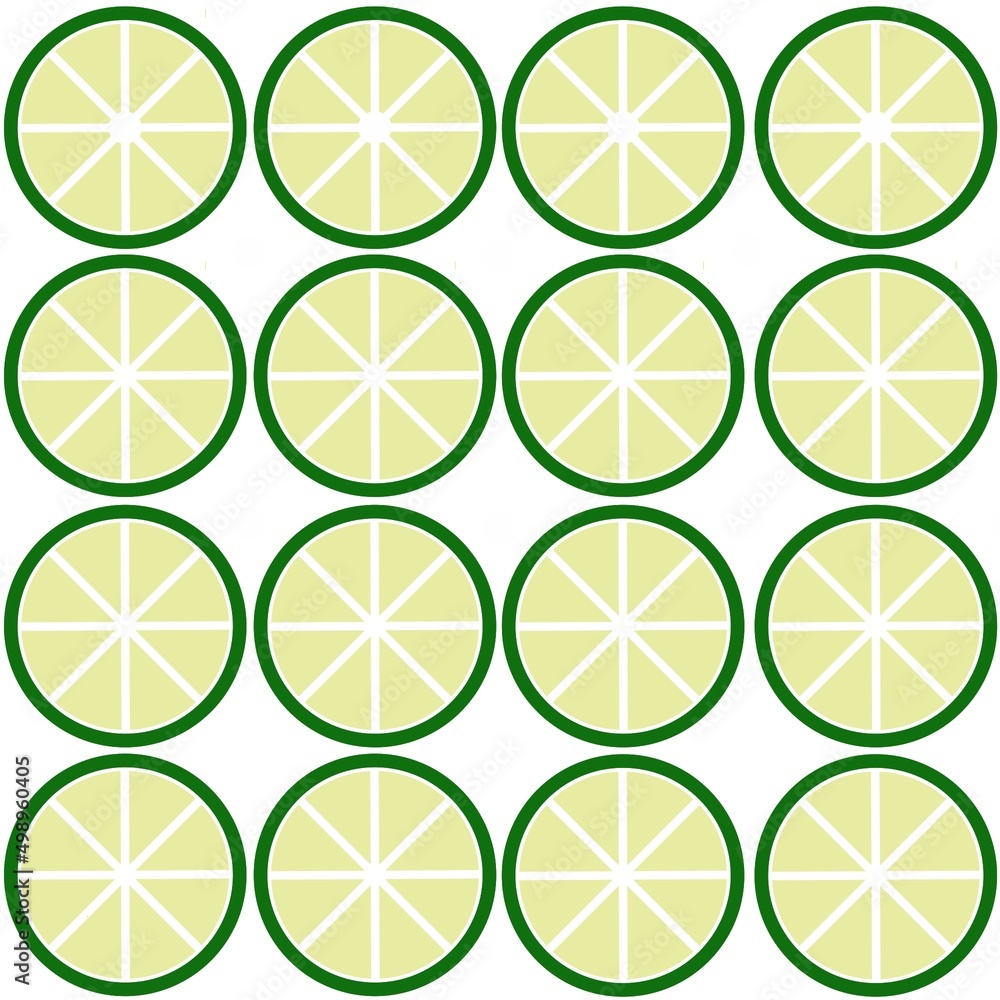 Lime slices Lime slices