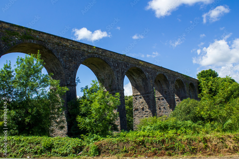 The railway viaduct