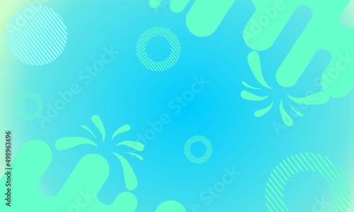 tropical themed background design. navy blue gradation. design for summer background