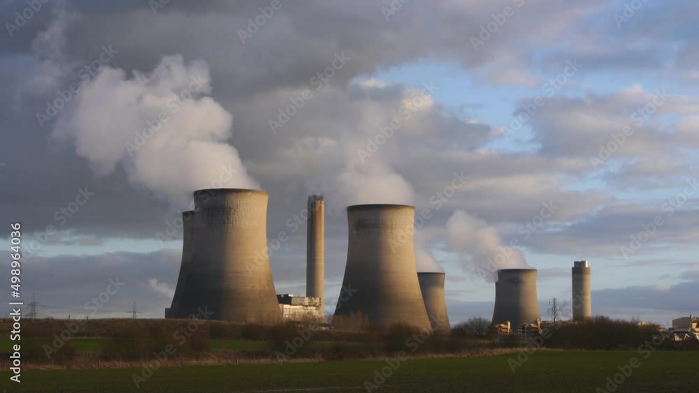 Didcot A Power Station time lapse Pro Res 4:2:2 Didcot A Power Station time lapse Pro Res 4:2:2