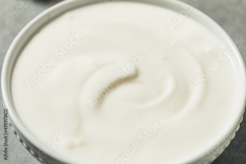 Фотография Homemade Creamy Mexican Crema Dip