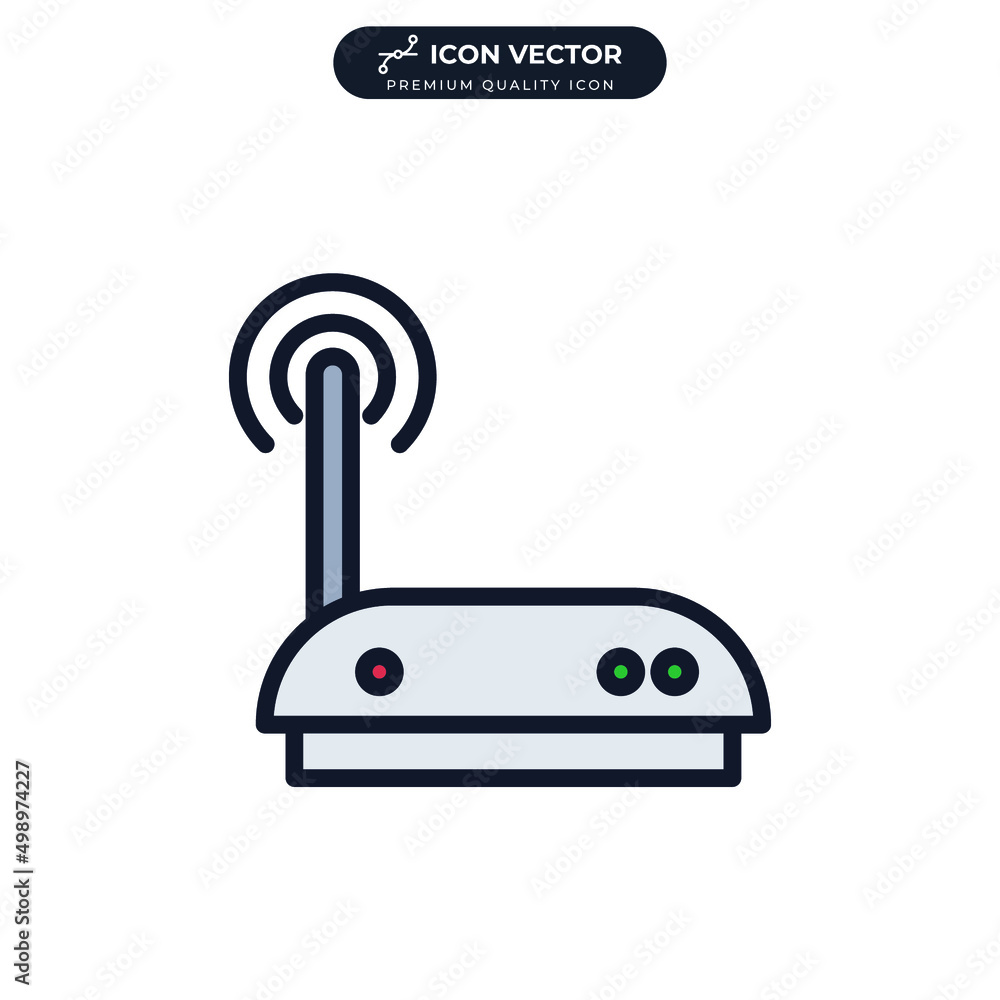 router icon symbol template for graphic and web design collection logo vector illustration router icon symbol template for graphic and web design collection logo vector illustration