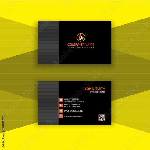 business visiting card design