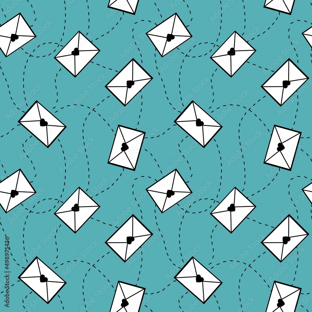 Seamless letters pattern for textiles and packaging and gifts and cards and linens and kids and wrapping paper Seamless letters pattern for textiles and packaging and gifts and cards and linens and kids and wrapping paper