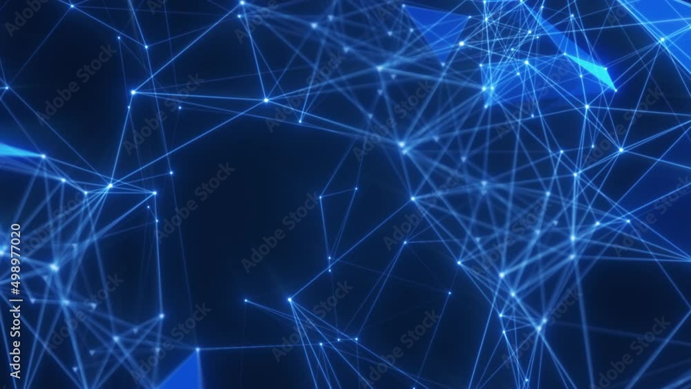 Blue digital background, abstract cyber world Blue digital background, abstract cyber world