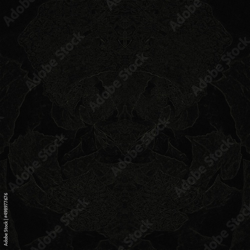 3D Fototapete Badezimmer - Fototapete black and white background