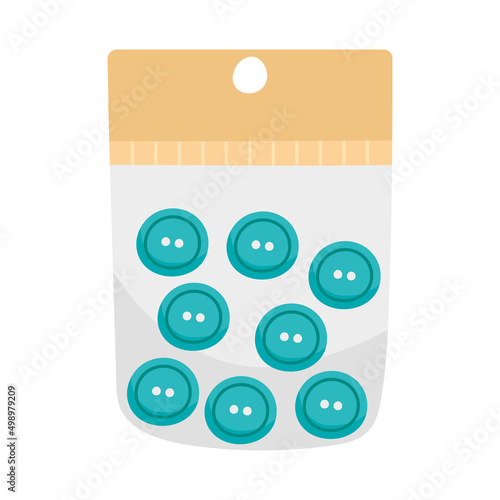 buttons bag icon