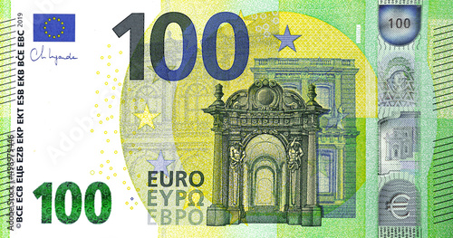100 Euro Banknote - Money photo