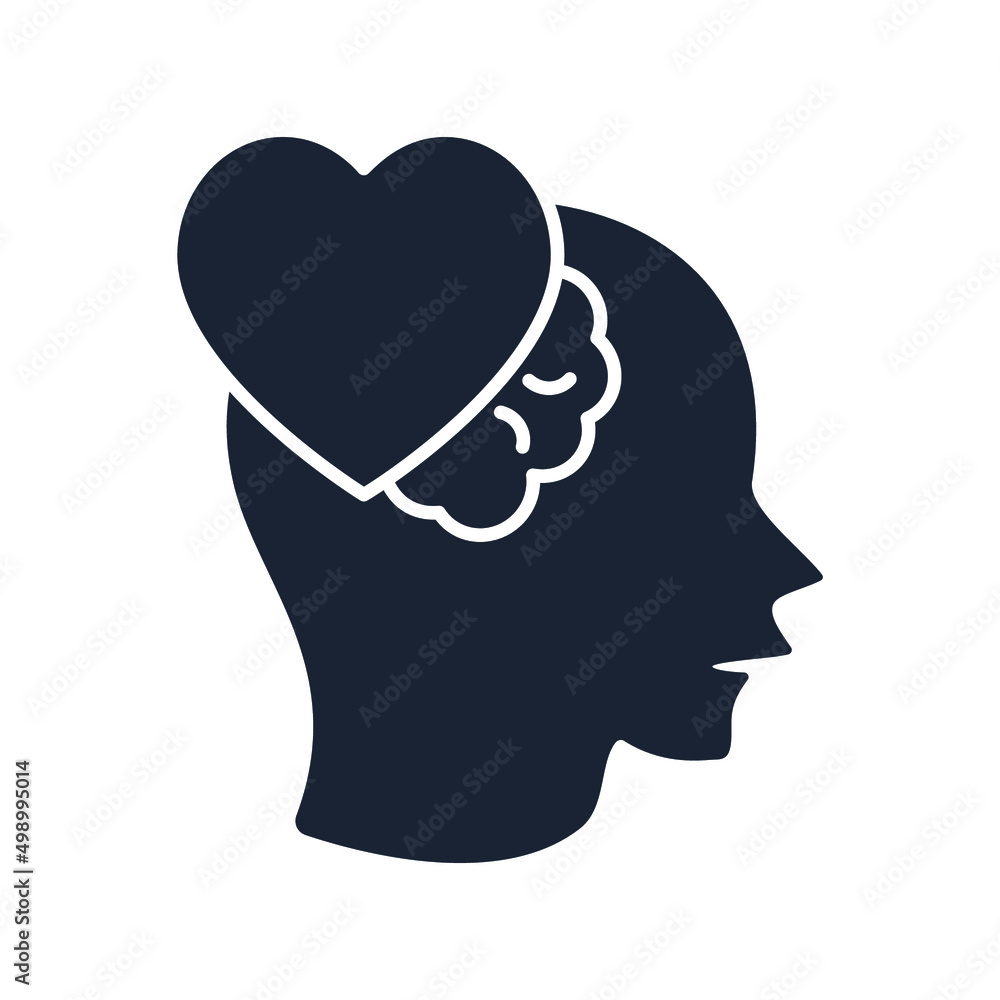 Emotional intelligence icons  symbol vector elements for infographic web
