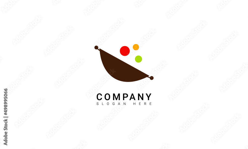 Food Cooking Logo, Food Concoction, Frying Pan Template