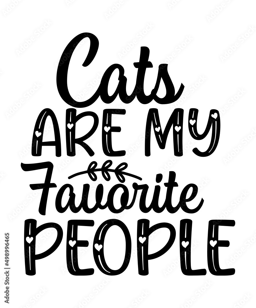 Cat Lover SVG Bundle, Cat Mom Svg, Funny Cat Svg,Cat Lady Svg,Cat Quote ...