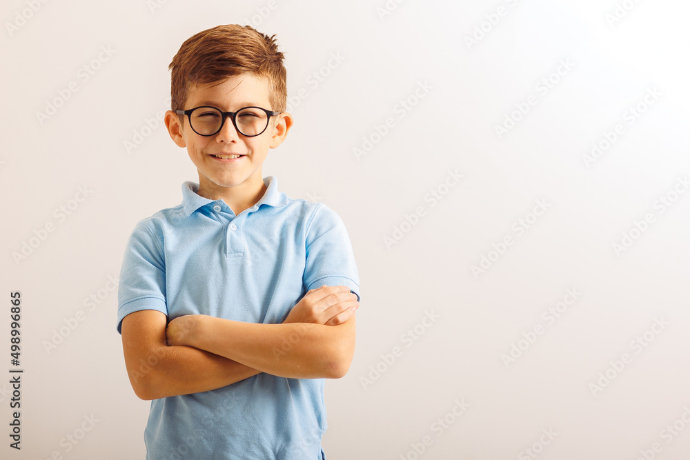 Portrait of a happy young boy. Portrait of a happy young boy.