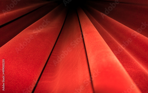 Red curtains Stage texture background