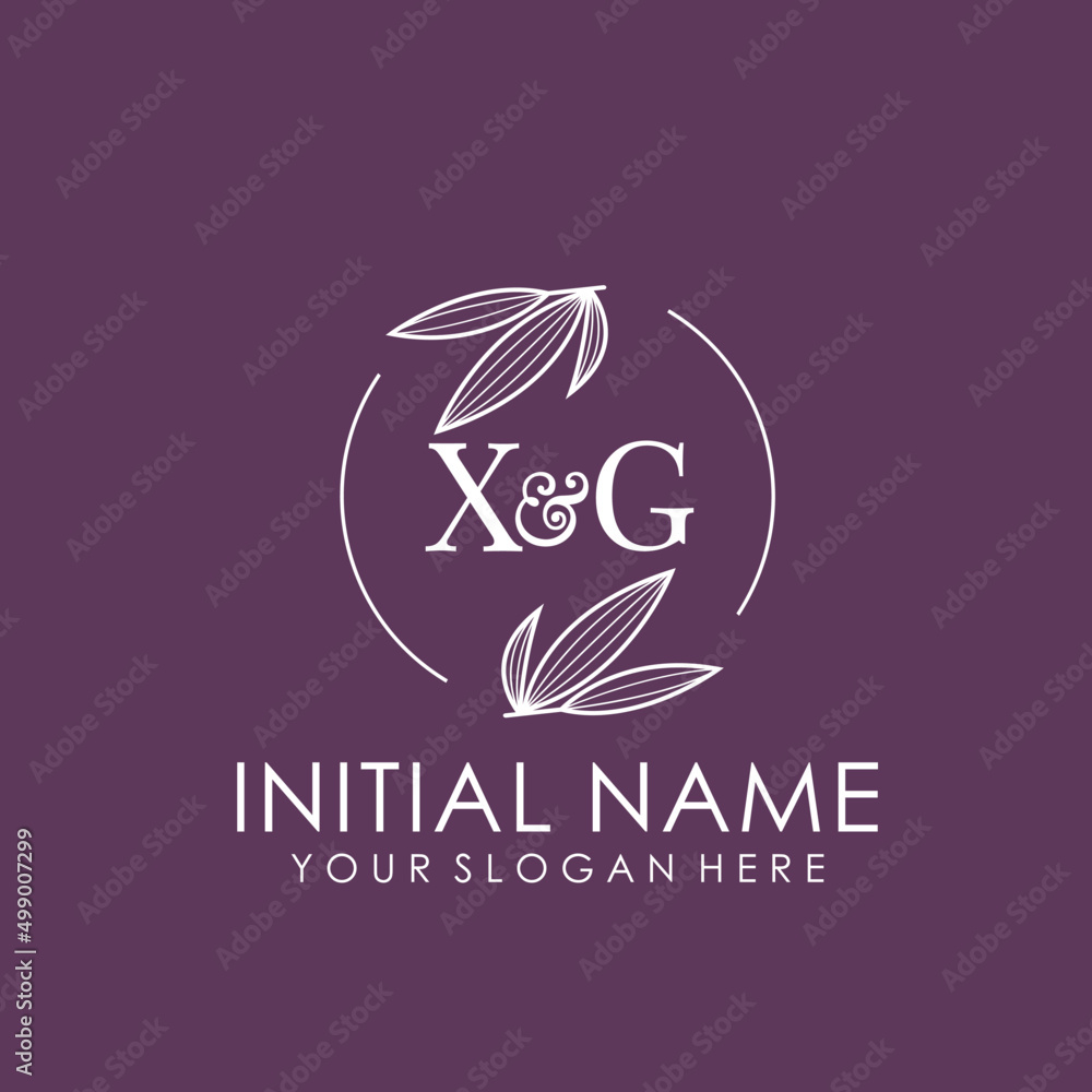 XG Beauty vector initial logo art handwriting logo of initial signature, wedding, fashion, jewelry, boutique, floral XG Beauty vector initial logo art handwriting logo of initial signature, wedding, fashion, jewelry, boutique, floral